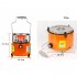 Mini Ice Fishing Heater Outdoor Portable Stainless Steel Oven Gas Heater 2000W