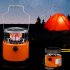 Mini Ice Fishing Heater Outdoor Portable Stainless Steel Oven Gas Heater 2000W