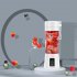 Mini Juicer Cup With 6 Blades Multifunctional Household Electric Juicer Blender Baby Food Mixing Machine black