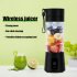 Mini Juicer Cup With 6 Blades Multifunctional Household Electric Juicer Blender Baby Food Mixing Machine black