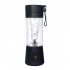 Mini Juicer Cup With 6 Blades Multifunctional Household Electric Juicer Blender Baby Food Mixing Machine black