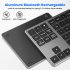 Mini Keyboard 35 Keys Portable 2 4G Wireless Office Keyboard Ultra Silence Keyboard For Laptop PC Computer Gamer black
