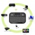 Mini Keyboard 84 Keys 2 4G Wireless Keyboard Gaming Keyboard With Backlight Touchpad Built In Battery Keyboard For PC Laptop Computer Tablet Gamer black