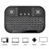 Mini Keyboard 84 Keys 2 4G Wireless Keyboard Gaming Keyboard With Backlight Touchpad Built In Battery Keyboard For PC Laptop Computer Tablet Gamer black