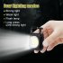 Mini Keychain Cob Light 500mah Multifunctional Usb Rechargeable Lamp Bottle Opener Light For Work Outdoor Camping 086 blue
