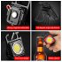 Mini Keychain Cob Light 500mah Multifunctional Usb Rechargeable Lamp Bottle Opener Light For Work Outdoor Camping 086 red