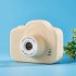 Mini Kid Camera Cartoon Camera 20 Million Pixels 2 Inch HD Ips Scherm Digitale Camera Projectie Video Camera Blue