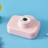 Mini Kid Camera Cartoon Camera 20 Million Pixels 2 Inch HD Ips Scherm Digitale Camera Projectie Video Camera Blue