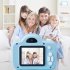 Mini Kid Camera Cartoon Camera 20 Million Pixels 2 Inch HD Ips Scherm Digitale Camera Projectie Video Camera Blue