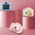 Mini Kid Camera Cartoon Camera 20 Million Pixels 2 Inch HD Ips Scherm Digitale Camera Projectie Video Camera Yellow