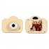 Mini Kid Camera Cartoon Camera 20 Million Pixels 2 Inch HD Ips Scherm Digitale Camera Projectie Video Camera Yellow