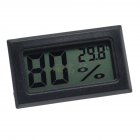 Mini <span style='color:#F7840C'>LCD</span> Digital Thermometer Hygrometer Indoor Portable Temperature Sensor Humidity Instruments black