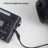 Mini LCD Radio Battery Powered Portable Radio Excellent Reception Pocket AM FM Radio With Telescopic Antenna Multifunctional Radio Built in Speaker For Senior R