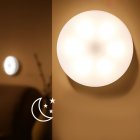 Mini LED Night Lights With Charging Indicator Light Super Bright Energy Saving Motion Sensor Bedroom Bedside Lamp 350mAH