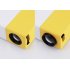 Mini LED Projector features DLP technology thanks to which it spoils you with deep color and stunning detail  Lightweight design can be easily carried around 