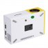 Mini LED Projector features DLP technology thanks to which it spoils you with deep color and stunning detail  Lightweight design can be easily carried around 