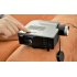Mini LED Projector with 320x240 resolution  30 Lumens and 200 1 contrast is the most diverse and compact projectors on the market