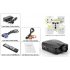 Mini LED Video Projector with 100 Inch Projection  1 67 Million Colors  600 1 Ratio  HDMI Port and more   Watch movies or TV in ultra large format