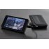 Mini LED projector for use with Mobile Phones features a built in power bank that produces a 35 Lumen projection up to a distance of 2 meters