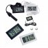 Mini Lcd Digital Thermometer  Hygrometer Indoor Temperature Humidity Meter W probe White
