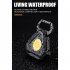 Mini Led Flashlight 7 Modes Portable Ultra light Usb Rechargeable Keychain Work Light With Strong Magnet W5128 Light