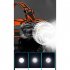 Mini Led Headlamp 4 Level Portable Rechargeable Head mounted Flashlight Torch For Outdoor Adventure Black