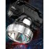 Mini Led Headlamp 4 Level Portable Rechargeable Head mounted Flashlight Torch For Outdoor Adventure Black