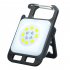 Mini Led Keychain Light Portable High Brightness Corkscrew Working Light Flashlight With Strong Magnet Keychain Light