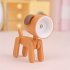 Mini Led Night Light Cartoon Cute Dog Deer Shape Table Lamp Ornaments Desktop Mobile Phone Bracket blue   puppy