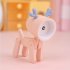 Mini Led Night Light Cartoon Cute Dog Deer Shape Table Lamp Ornaments Desktop Mobile Phone Bracket blue   puppy