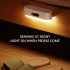 Mini Led Night Light Smart Touch Sensor Usb Rechargeable Dimming Student Dormitory Bedside Reading Light 1200mAh charging type