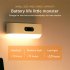 Mini Led Night Light Smart Touch Sensor Usb Rechargeable Dimming Student Dormitory Bedside Reading Light 1200mAh charging type