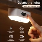 Mini Led Night Light Smart Touch Sensor Usb Rechargeable Dimming Student Dormitory Bedside Reading Light 1200mAh charging type