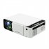 Mini Led Projector Wifi Wireless Mirror Phone Miracast 1080P Lcd Video Movie Party Projector T5 Smart Version EU Plug