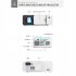 Mini Led Projector Wifi Wireless Mirror Phone Miracast 1080P Lcd Video Movie Party Projector T5 Smart Version EU Plug