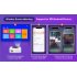 Mini Led Projector Wifi Wireless Mirroring Phone 1080P LCD Video Movie Mini Projector Portable Home Theater EU Plug