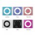Mini MP3 Music Player Metal Audio Player Built in Speaker Headphones Tf Card Portable Digital Music Player For Students silver