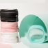Mini Makeup  Bag Cosmetic Waterproof Powder  Puff  Bag Women Beauty  Egg  Bag Coin Purse small white
