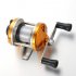 Mini Metal Bait Casting Spinning Reel Ice Fishing Reel Fish Water Wheel Baitcast Roller Ice fishing wheel  gun color