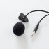 Mini Mic  Microphone Hands Free Clip On Microphone Audio Mic For Computer Laptop Phone Lound Speaker 4 section mobile phone