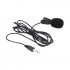Mini Mic  Microphone Hands Free Clip On Microphone Audio Mic For Computer Laptop Phone Lound Speaker 4 section mobile phone