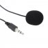 Mini Mic  Microphone Hands Free Clip On Microphone Audio Mic For Computer Laptop Phone Lound Speaker 4 section mobile phone
