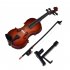 Mini Miniature Violin Model  with Stand and Case Mini Musical Instrument Ornaments  With violin case