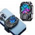 Mini Mobile Phone Radiator Chicken eating Game Cooler Portable Built in Battery Peripherals Air cooled Cooling Fan rechargeable