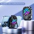 Mini Mobile Phone Radiator Chicken eating Game Cooler Portable Built in Battery Peripherals Air cooled Cooling Fan rechargeable