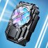Mini Mobile Phone Radiator Chicken eating Game Cooler Portable Built in Battery Peripherals Air cooled Cooling Fan rechargeable