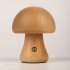 Mini Mushroom Night Lamp USB Charging Touch Switch Dimmable LED Mushroom Table Light Eye Protection