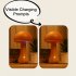 Mini Mushroom Night Lamp USB Charging Touch Switch Dimmable LED Mushroom Table Light Eye Protection