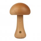 Mini Mushroom Night Lamp USB Charging Touch Switch Dimmable Mushroom Table Light