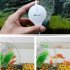 Mini Mute Oxygen Pump for Aquarium Fish Bowl Supplies white